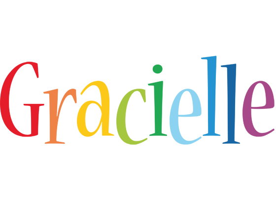 Gracielle birthday logo