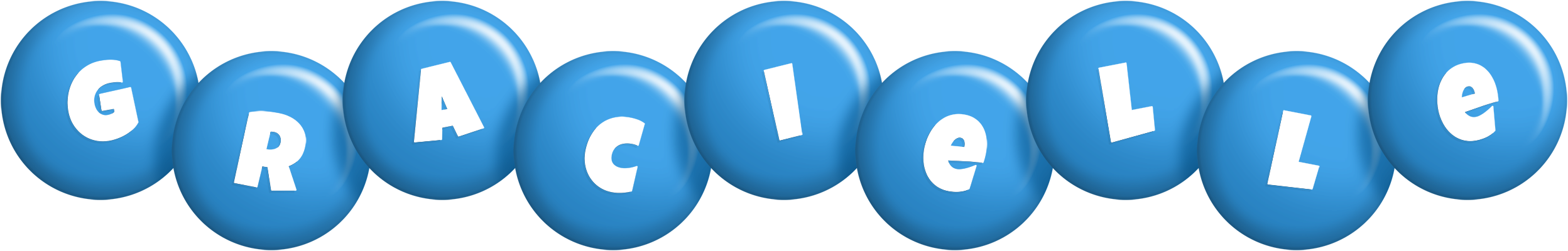 Gracielle candy-blue logo