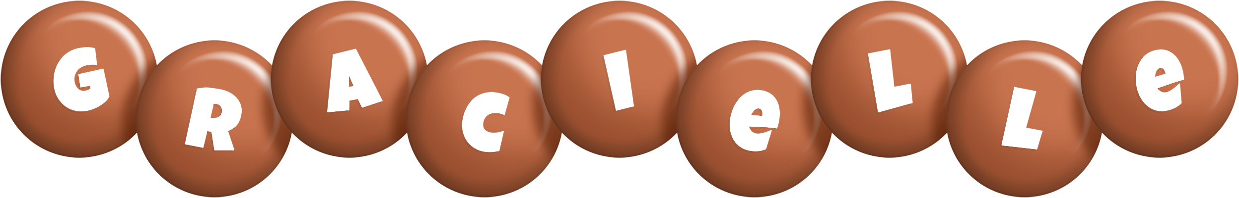 Gracielle candy-brown logo