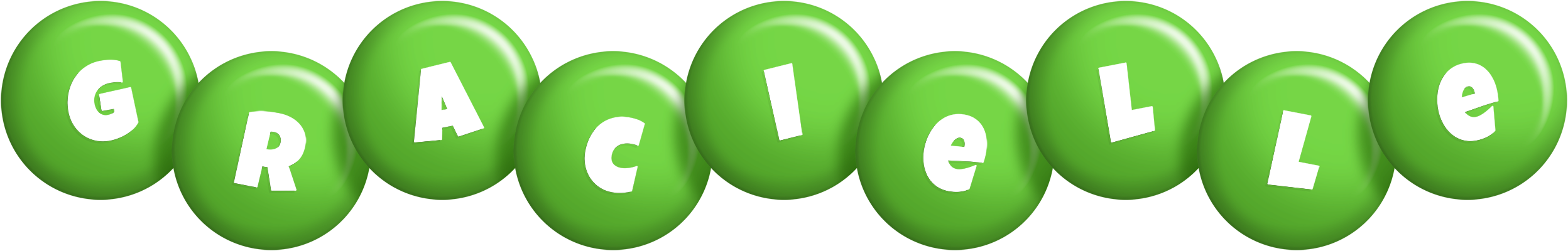 Gracielle candy-green logo