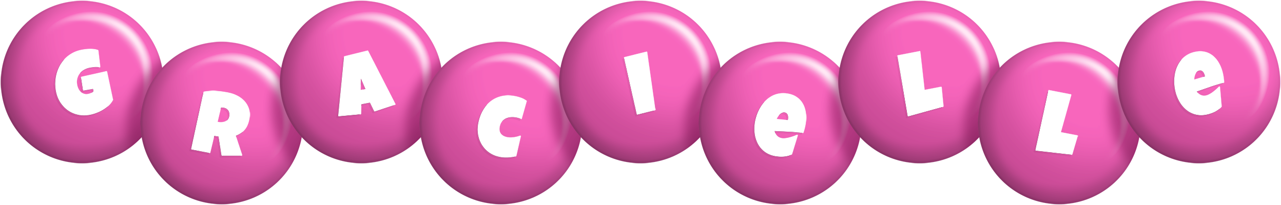 Gracielle candy-pink logo