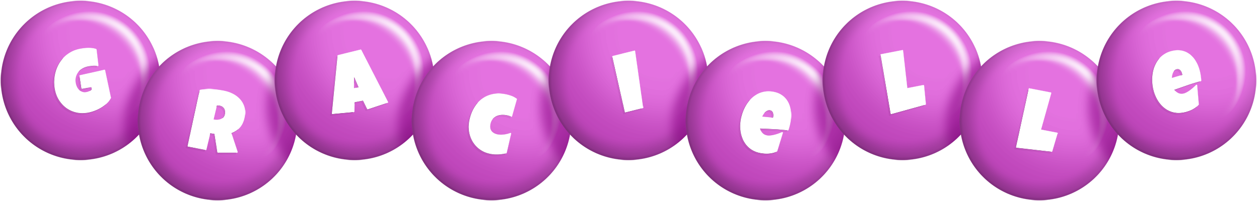 Gracielle candy-purple logo