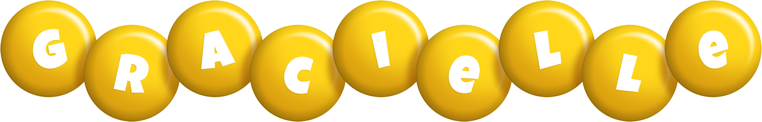 Gracielle candy-yellow logo