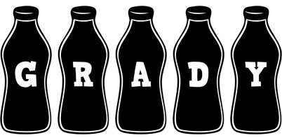 Grady bottle logo