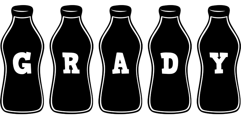 Grady bottle logo