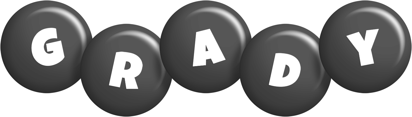 Grady candy-black logo