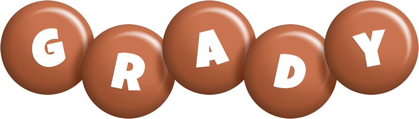 Grady candy-brown logo