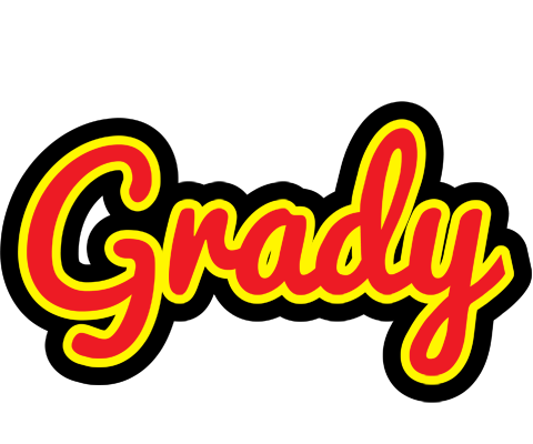 Grady fireman logo
