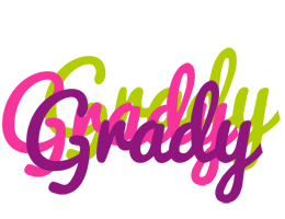 Grady flowers logo