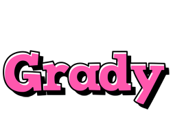 Grady girlish logo