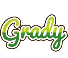 Grady golfing logo