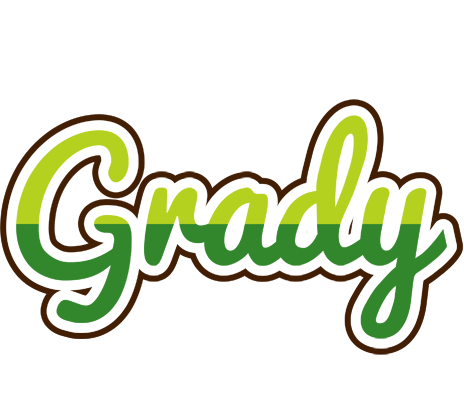 Grady golfing logo