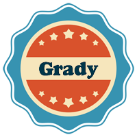 Grady labels logo