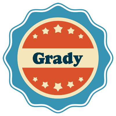 Grady labels logo