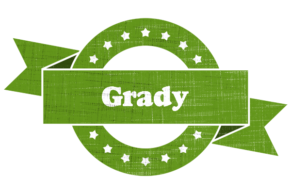 Grady natural logo