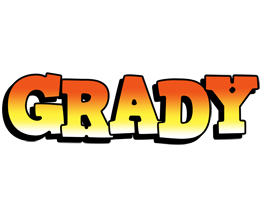 Grady sunset logo