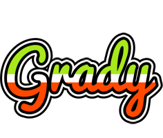 Grady superfun logo