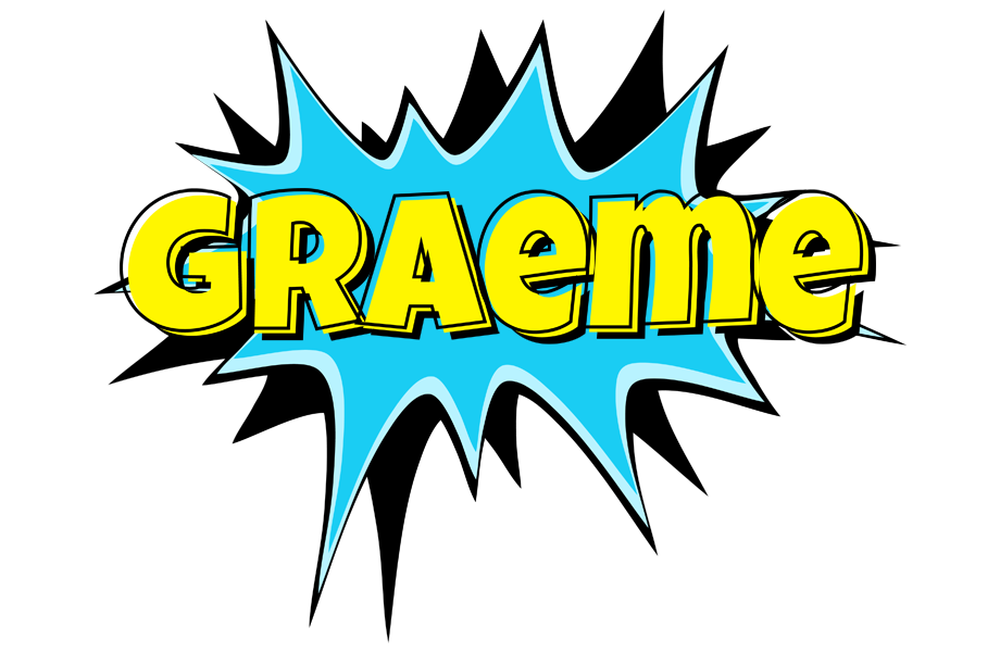 Graeme amazing logo