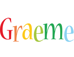 Graeme birthday logo