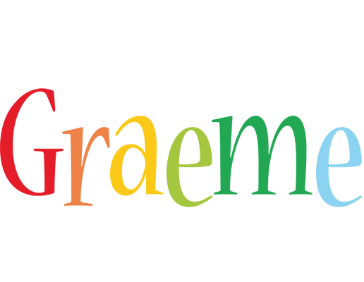 Graeme birthday logo