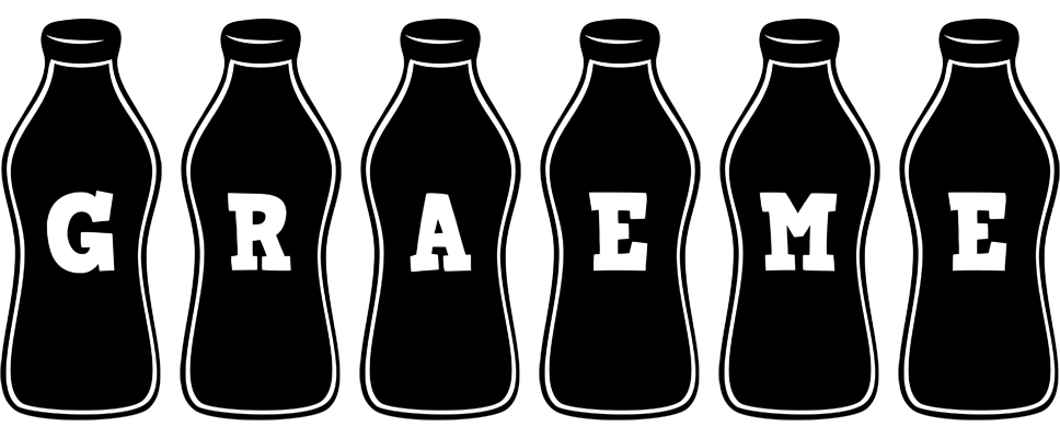 Graeme bottle logo