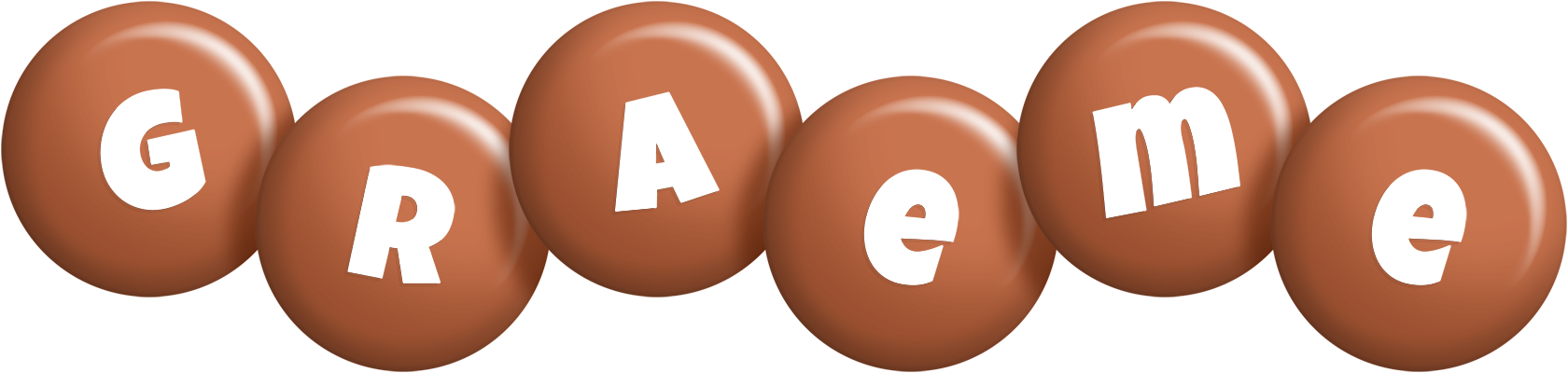 Graeme candy-brown logo