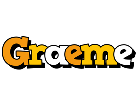 Graeme cartoon logo