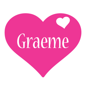 Graeme love-heart logo