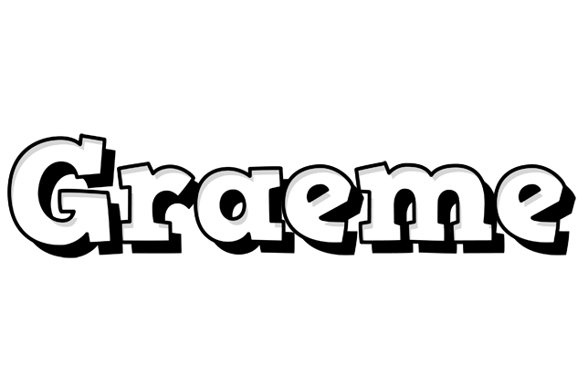 Graeme snowing logo