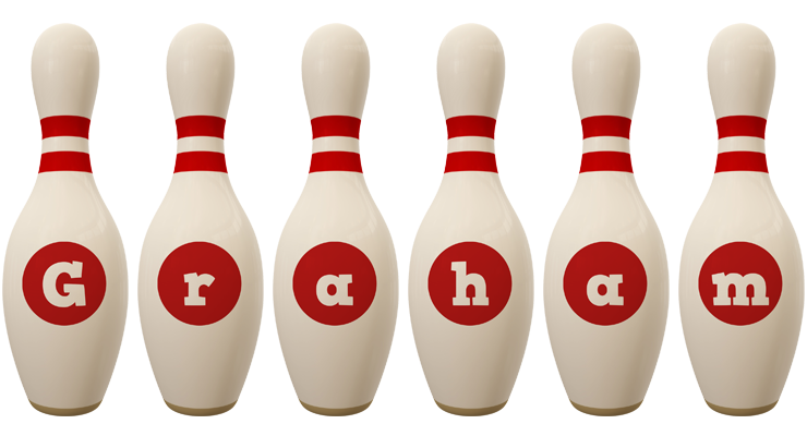 Graham bowling-pin logo