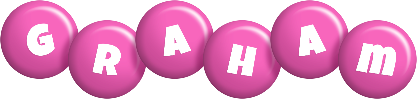 Graham candy-pink logo