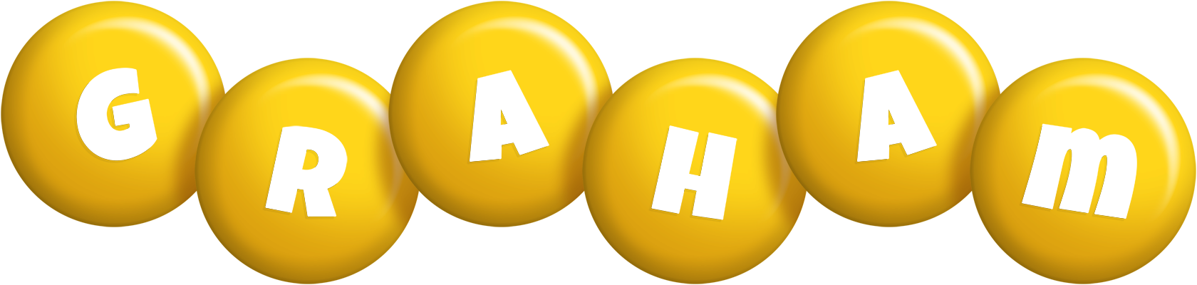 Graham candy-yellow logo
