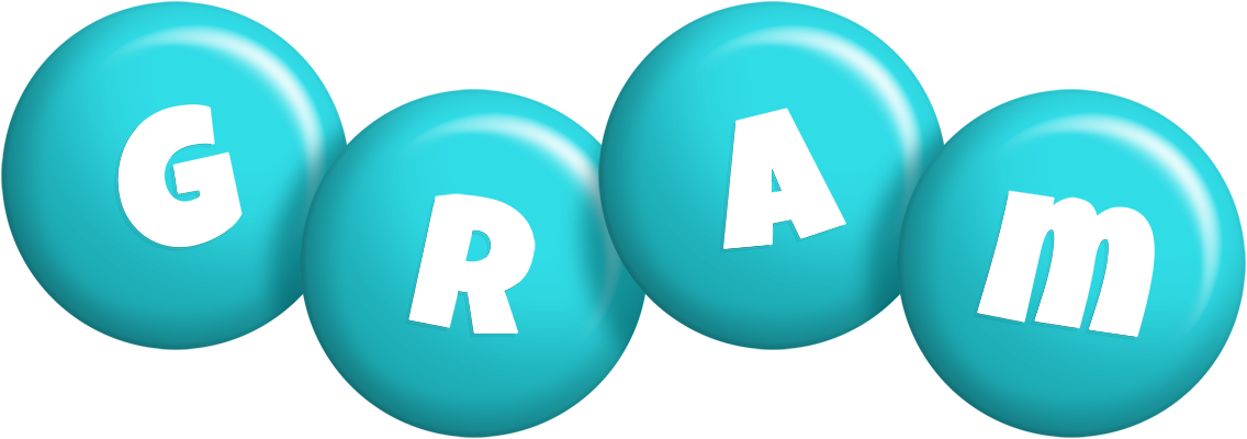 Gram candy-azur logo