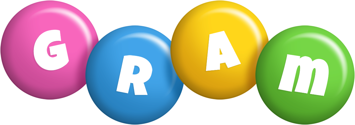 Gram candy logo