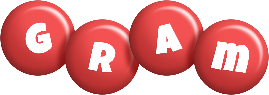 Gram candy-red logo