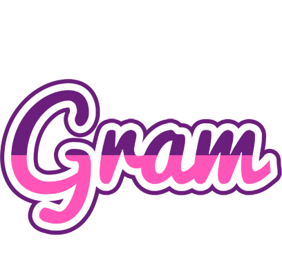 Gram cheerful logo