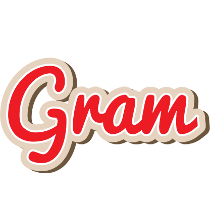 Gram chocolate logo