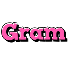 Gram girlish logo