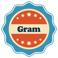 Gram labels logo