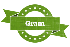 Gram natural logo