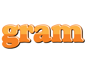 Gram orange logo
