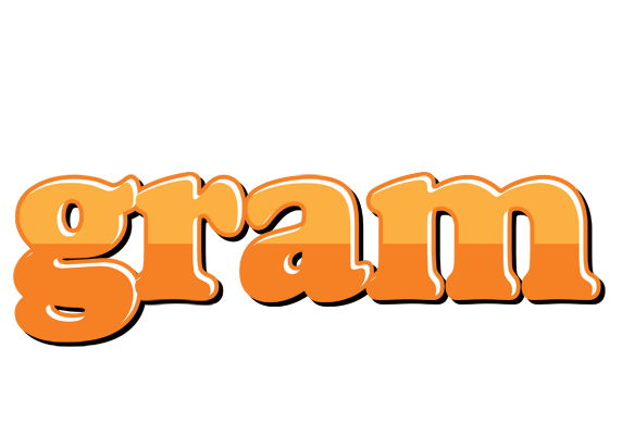 Gram orange logo