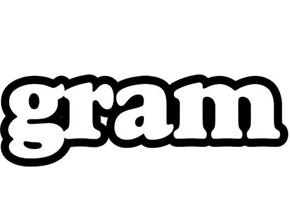 Gram panda logo
