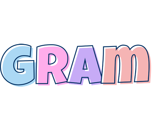 Gram pastel logo