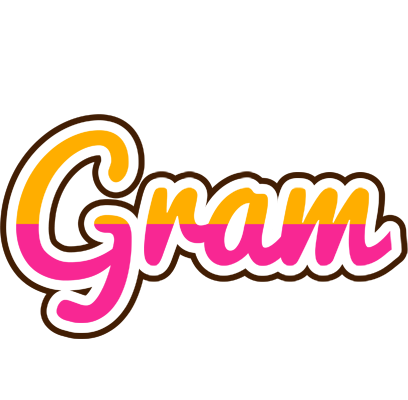 Gram smoothie logo