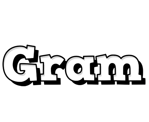 Gram snowing logo
