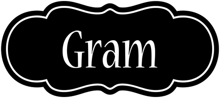 Gram welcome logo