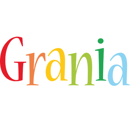 Grania birthday logo