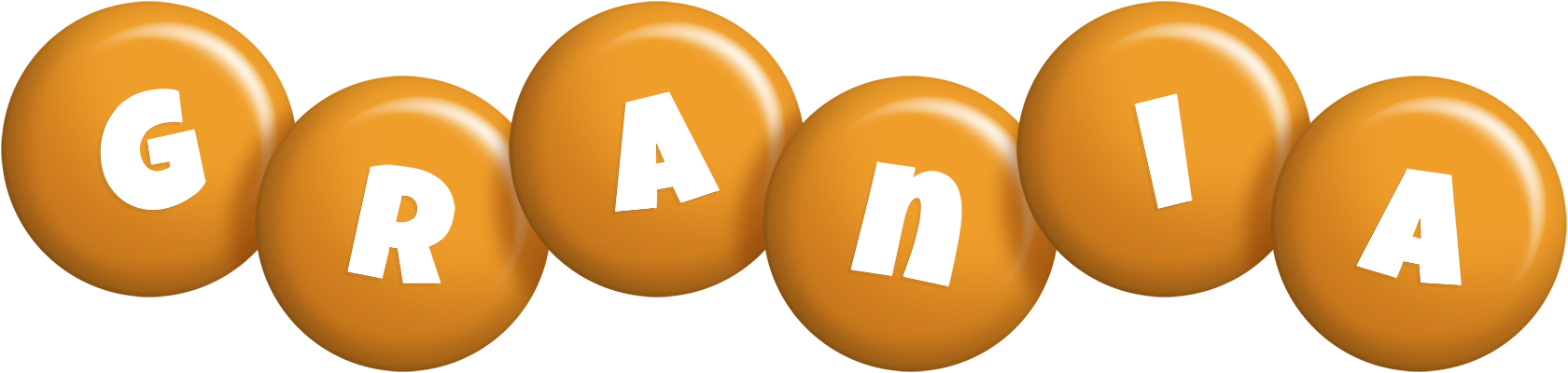 Grania candy-orange logo