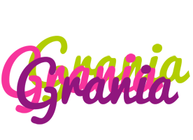 Grania flowers logo